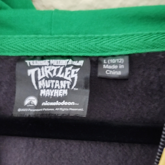 Nickelodeon Yellow and Gray Cartoon Hoodie - Picture 2 of 10